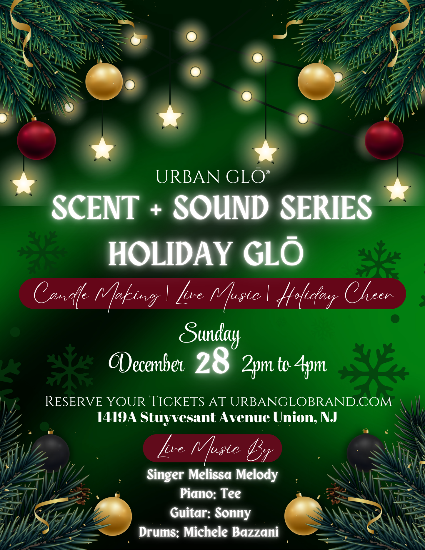 Special Events at Urban GLŌ®