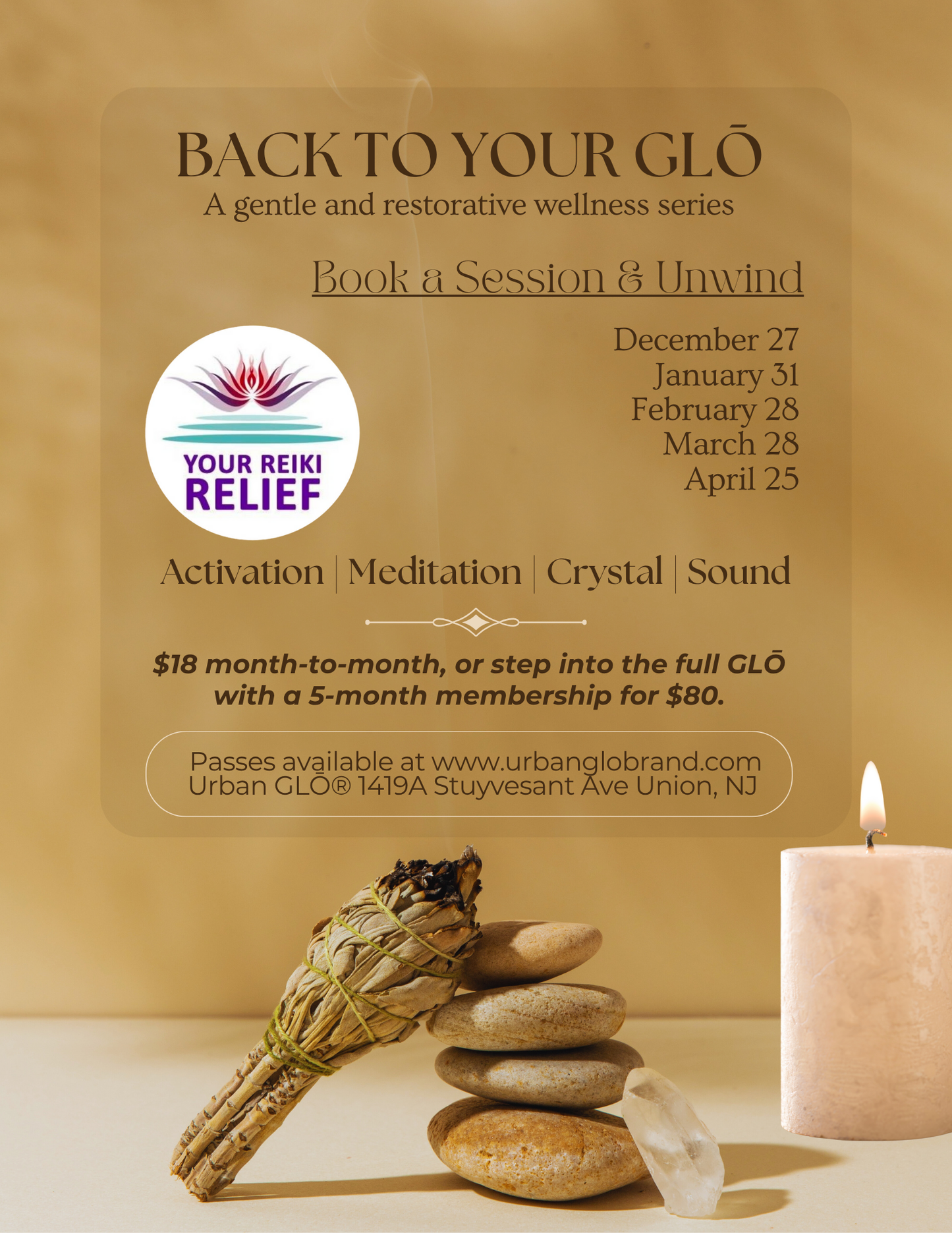 Back to Your GLŌ: A Gentle & Restorative Wellness Series