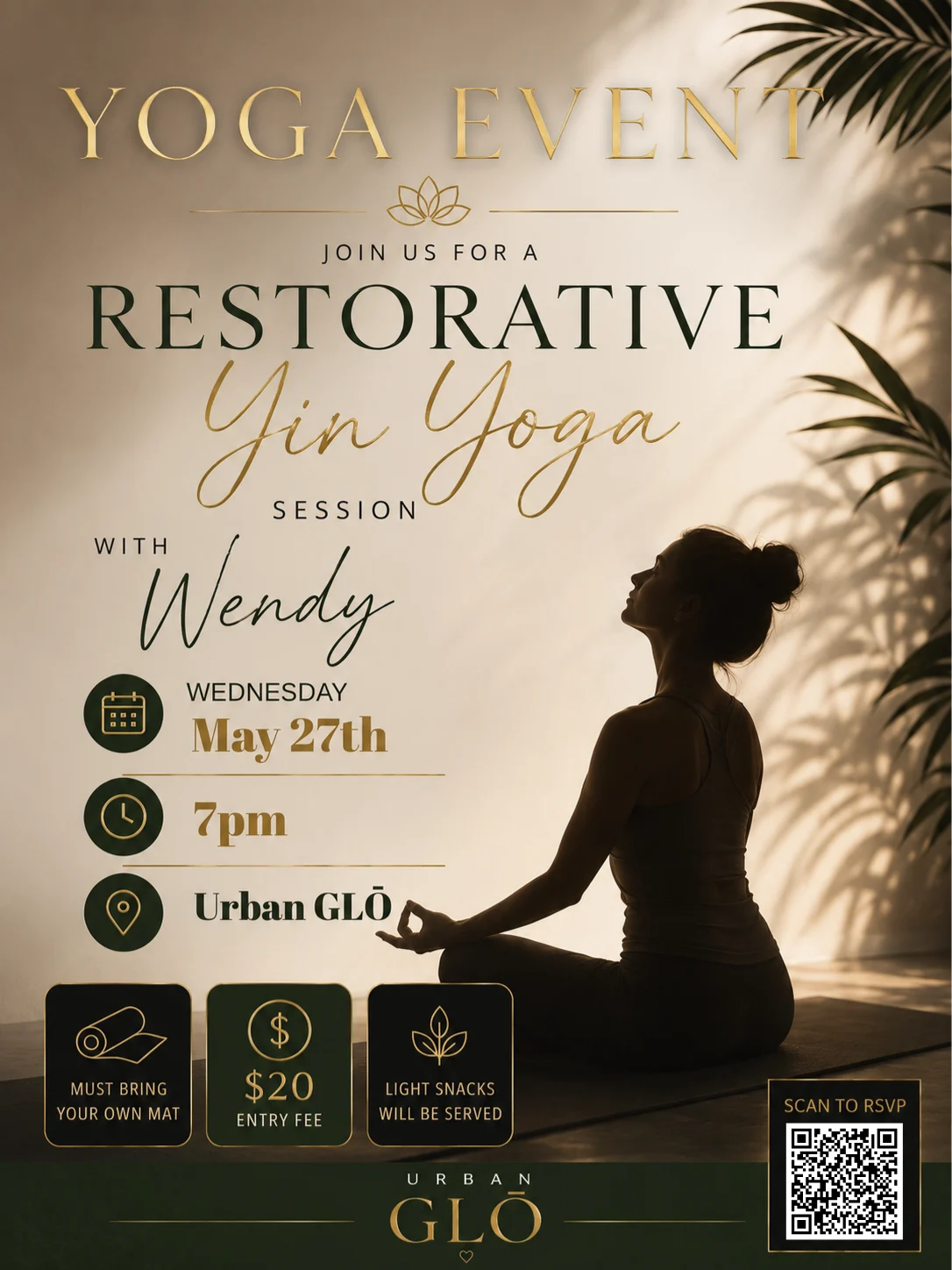 Special Events at Urban GLŌ®