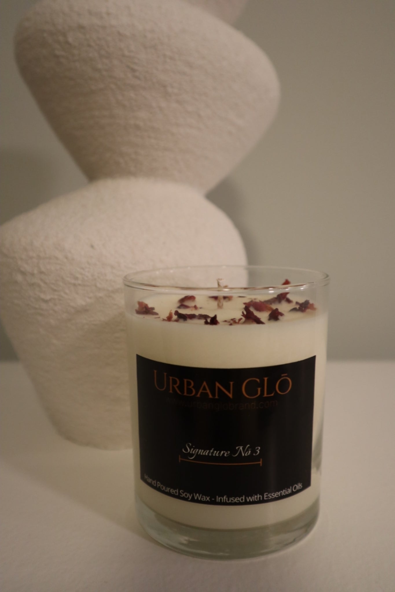 Rose Coconut Soy Wax Candle